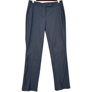Classiques‎ Entier Navy Wool Blend Flat Front Dress Pants Corpcore Womens Size 2
